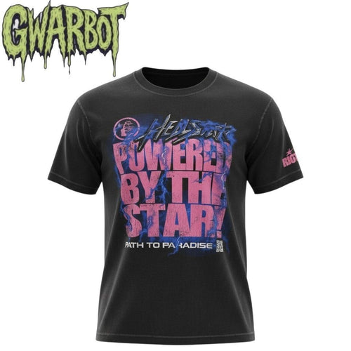 LARGE - Hellstar "Powered By The Star" Brain Helmet Tee