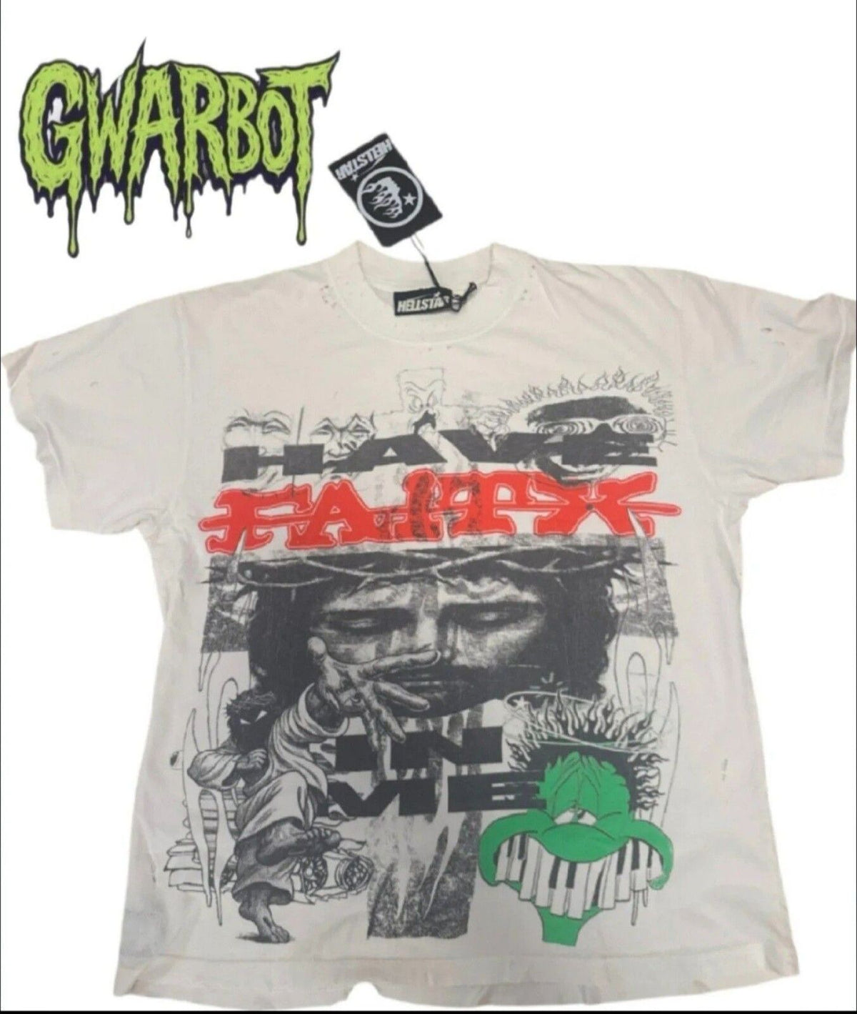 LARGE - Hellstar Have Faith Tee